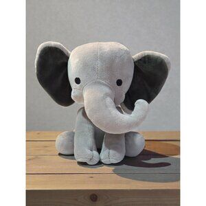 Plush Gray Elephant Stuffed Animal By Bedtime Originals